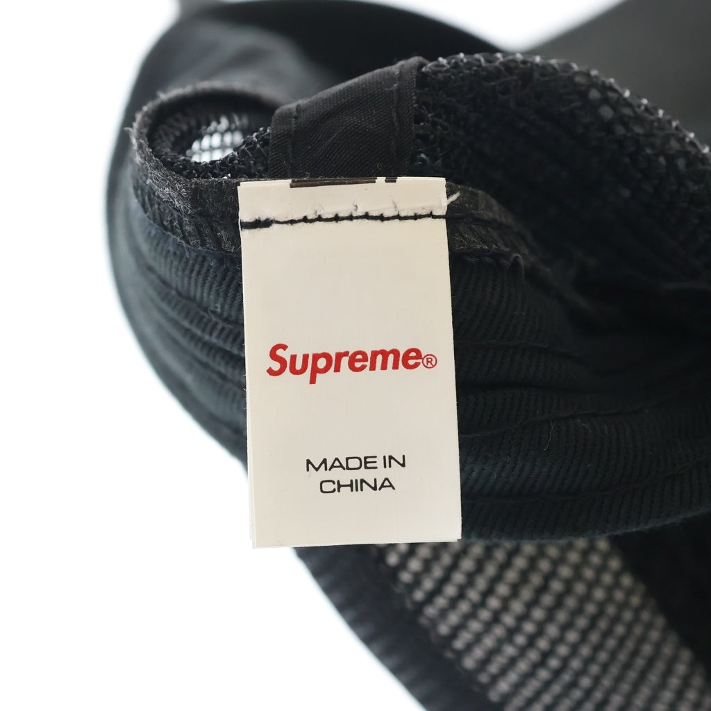 SUPREME(シュプリーム) 25SS Vaquero Mesh Back 5-Panel ヴァケイロ メッシュバック 5パネルキャップ ブラック