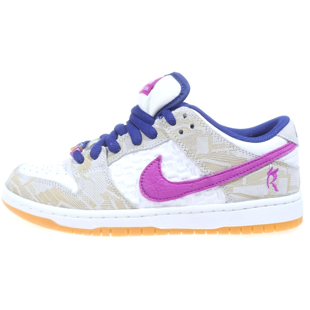 NIKE(ナイキ) ×RAYSSA LEAL DUNK LOW PRM RL PURE PLATINUM ライッサ レアウ ダンク ローカットスニーカー マルチ US7/25cm FZ5251-001 レディース