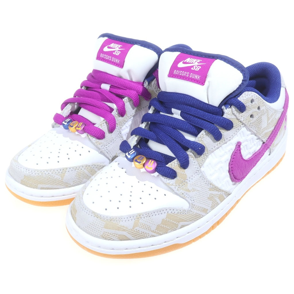 NIKE(ナイキ) ×RAYSSA LEAL DUNK LOW PRM RL PURE PLATINUM ライッサ レアウ ダンク ローカットスニーカー マルチ US7/25cm FZ5251-001 レディース