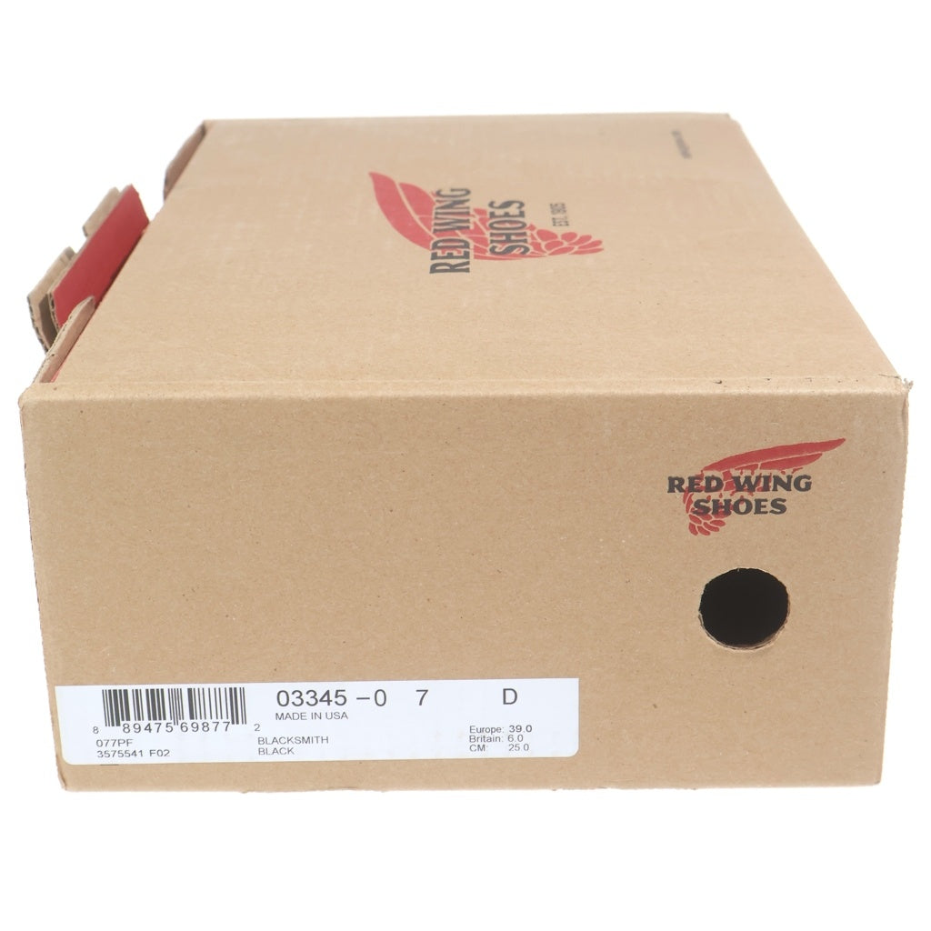 RED WING(レッド ウイング) BECKMAN ベックマン レースアップ ハイカットブーツ ブラック 9014