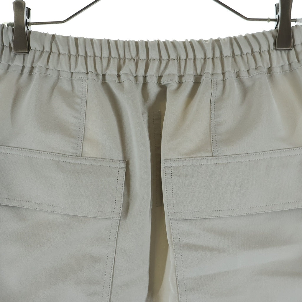 Rick Owens(リックオウエンス) 21SS CARGO CROPPED サルエル カーゴ クロップドパンツ グレー RU21S6385-TS