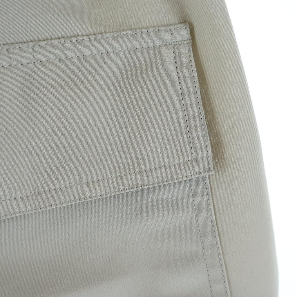 Rick Owens(リックオウエンス) 21SS CARGO CROPPED サルエル カーゴ クロップドパンツ グレー RU21S6385-TS