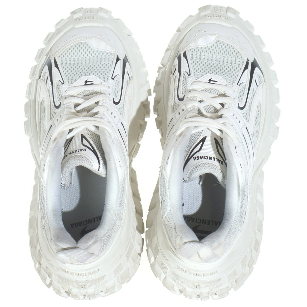 BALENCIAGA(バレンシアガ) DEFENDER BOUNCER SNEAKER ディフェンダー バウンサー チャンキーソール メッシュ ローカットスニーカー ホワイト 685611