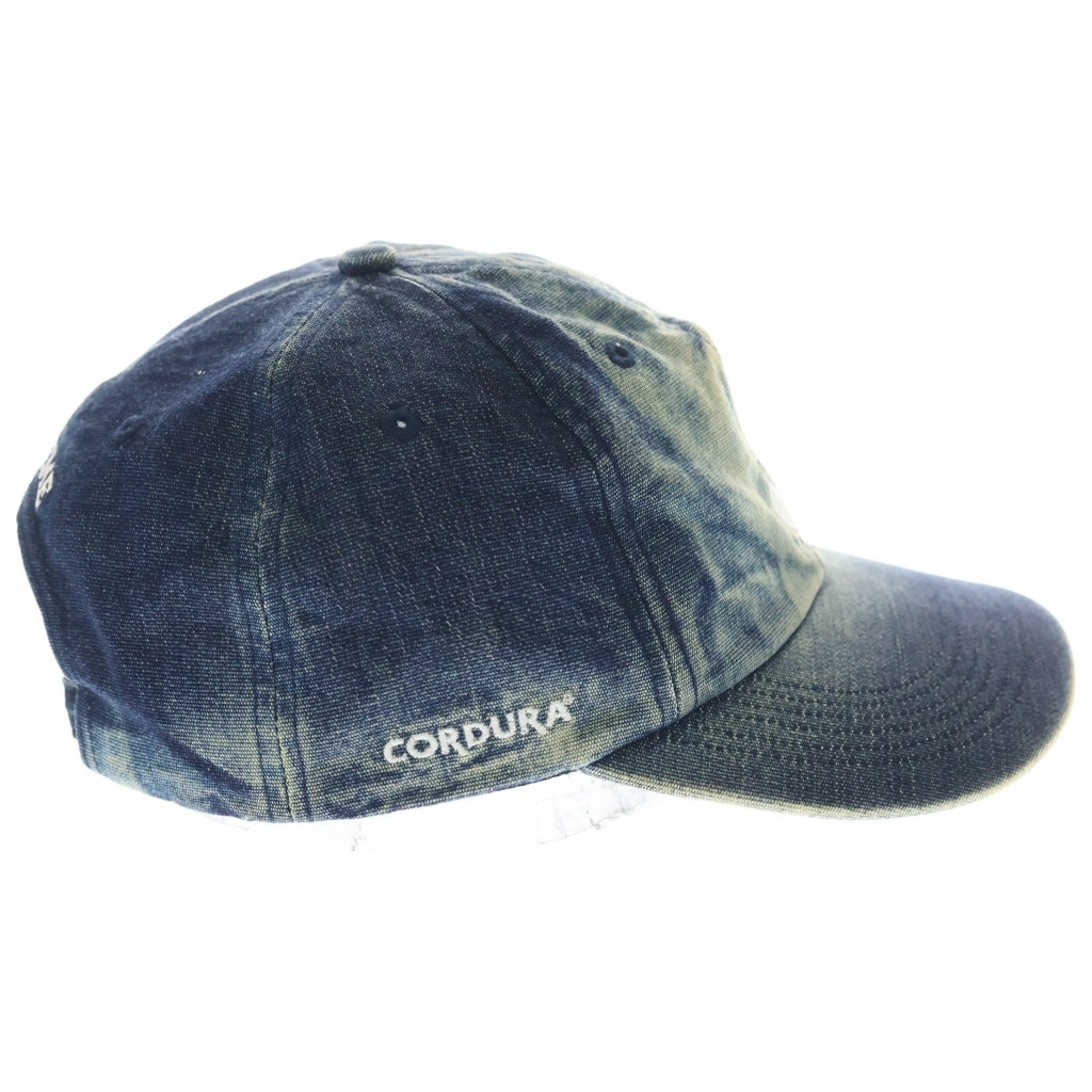 SUPREME(シュプリーム) 25SS Cordura Denim S Logo 6-Panel コーデュラ デニム Sロゴ 6パネル ベースボールキャップ インディゴ
