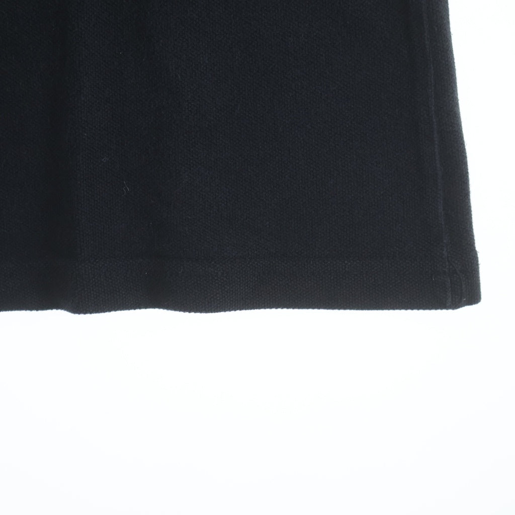 FRED PERRY(フレッドペリー) ×COMME des GARCONS コムデギャルソン CDGロゴ刺繍 半袖ポロシャツ ブラック W13313