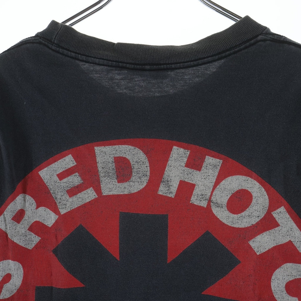 VINTAGE(ヴィンテージ) 90s RED HOT CHILI PEPPERS PICASSO GRAPHIC レッドホットチリペッパーズ ピカソグラフィック 両面プリント 半袖Tシャツ カットソー ブラック