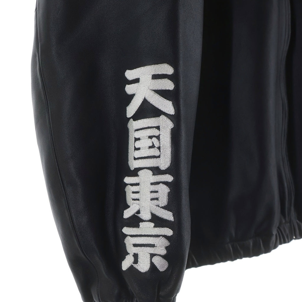 WACKO MARIA(ワコマリア) 22AW ×THE BLACK EYE PATCH Leather Bomber