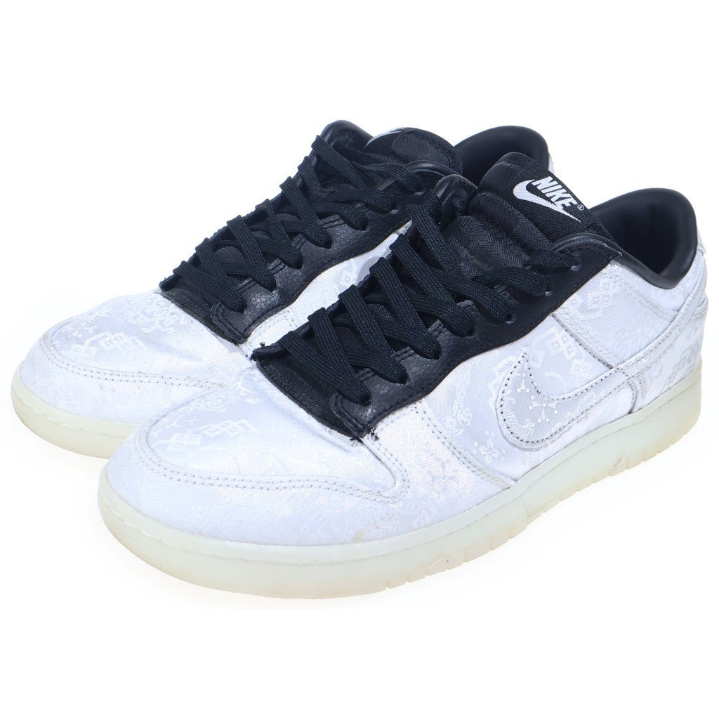 NIKE(ナイキ) ×CLOT ×FRAGMENT DESIGN DUNK LOW SP ダンク ローカットスニーカー ホワイト US10/28cm FN0315-110
