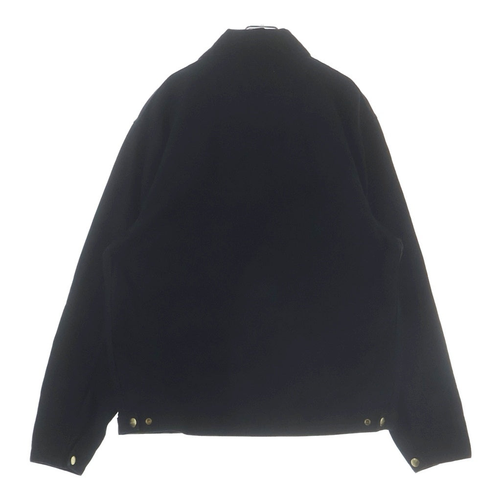 CARHARTT(カーハート) DUCK DETROIT JACKET デトロイトジャケット コーデュロイ切替ジャケット ブラック