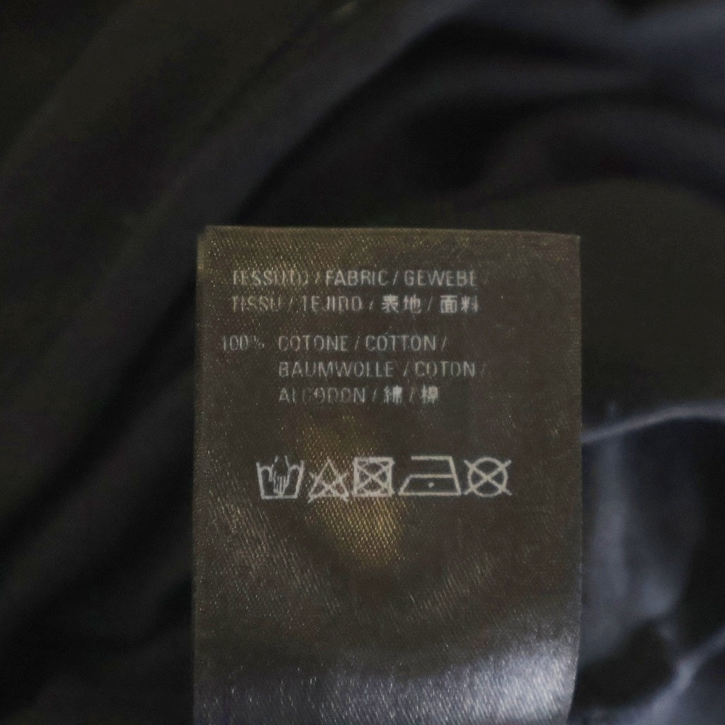 BALENCIAGA(バレンシアガ) Logo Print Tee 両面ロゴプリント クルーネック 半袖Tシャツ カットソー ブラック 612966 TIVG5