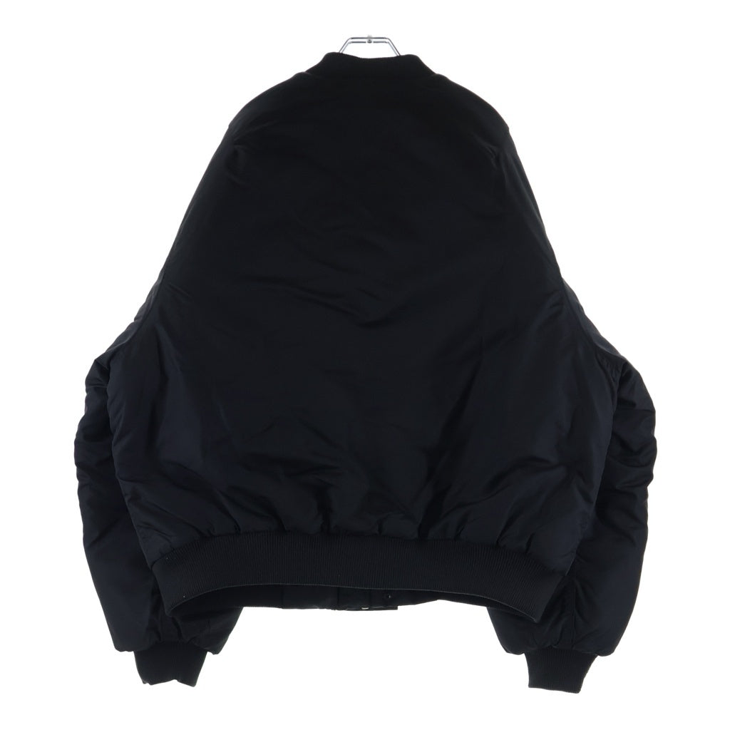 entire studios(エンタイア スタジオ) V-22 Bomber Jacket 裏地キルティング ボンバージャケット ブラック