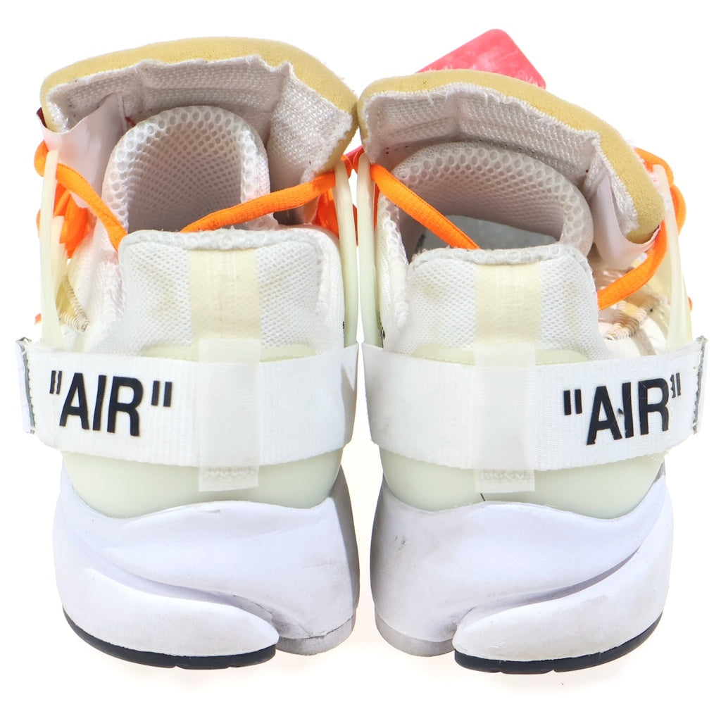 NIKE(ナイキ) ×Off-White Air Presto オフホワイト エアプレスト ローカットスニーカー ホワイト US8/26cm AA3830-100