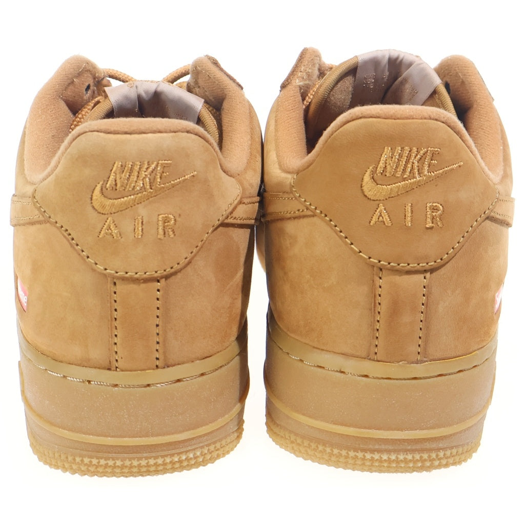NIKE(ナイキ) ×SUPREME AIR FORCE 1 LOW SP シュプリーム エアフォース1 ウィート ローカットスニーカー ブラウン US8/26cm DN1555-200