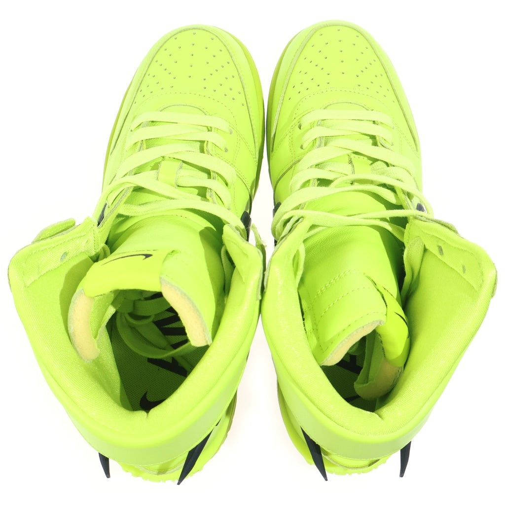 NIKE(ナイキ) ×AMBUSH DUNK HIGH FLASH LIME アンブッシュ ダンク フラッシュライム ハイカットスニーカー ライムグリーン US8/26cm CU7544-300