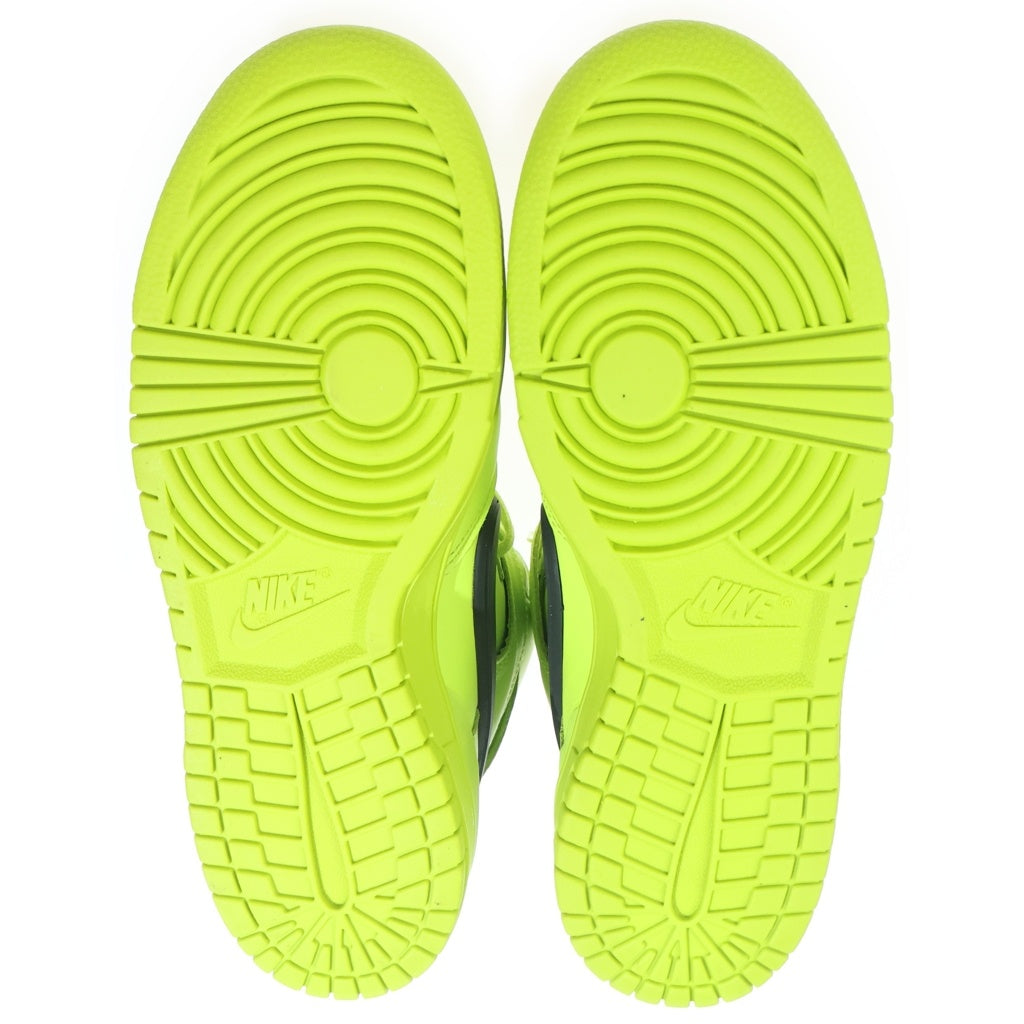NIKE(ナイキ) ×AMBUSH DUNK HIGH FLASH LIME アンブッシュ ダンク フラッシュライム ハイカットスニーカー ライムグリーン US8/26cm CU7544-300
