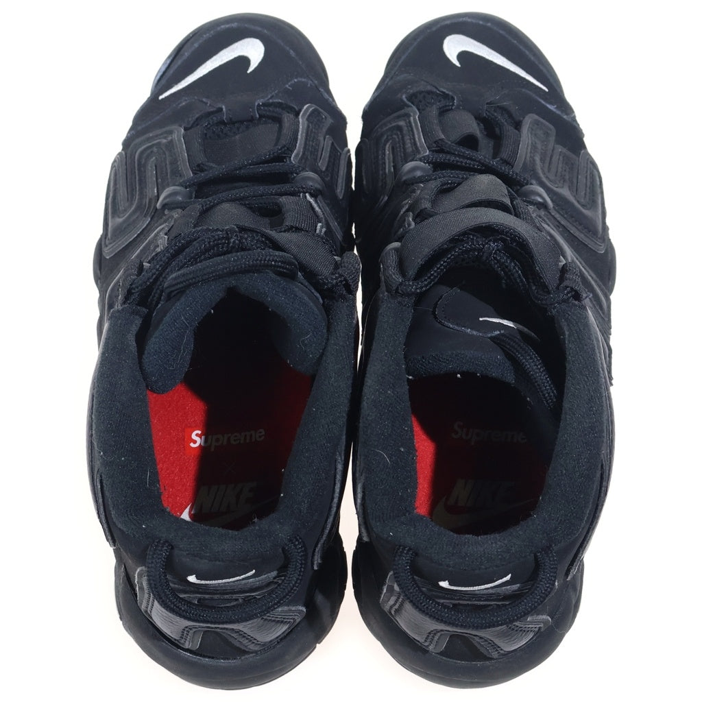 NIKE(ナイキ) 17SS ×SUPREME AIR MORE UPTEMPO シュプリーム エアモアアップテンポ ハイカットスニーカー ブラック US8/26cm 902290-001
