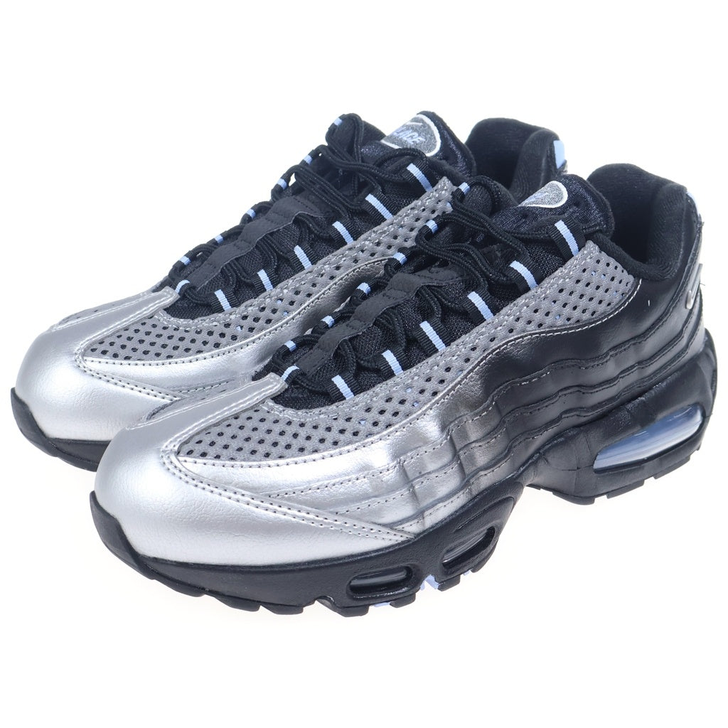 NIKE(ナイキ) × PALACE SKATEBOARDS AIR MAX 95 BIG BUBBLE パレス エアマックス95 ビッグバブル ローカットスニーカー シルバー/ブラック US8/26cm IQ7708-095