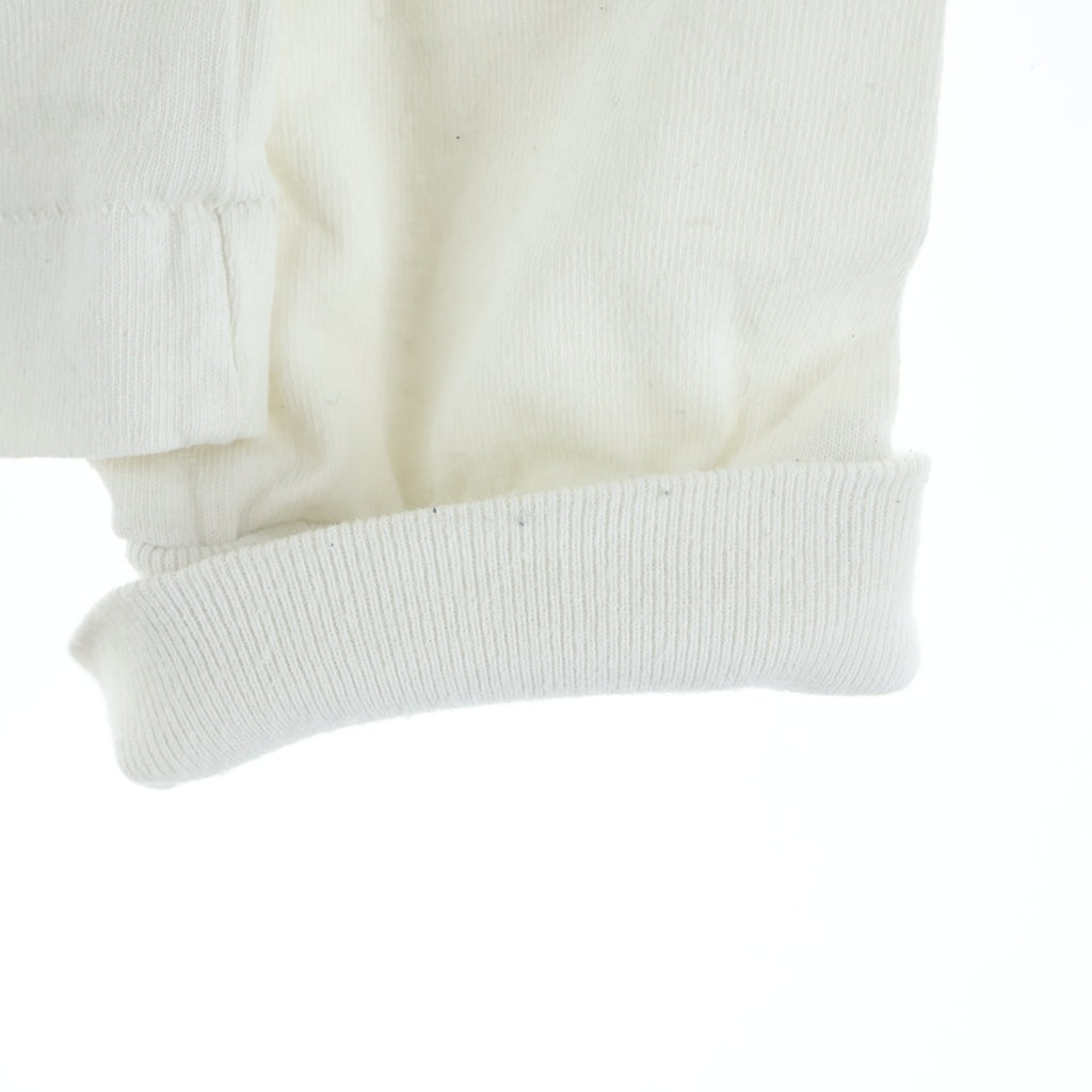 HUMAN MADE(ヒューマンメイド) フロント ハートロゴグラフィック プリント クルーネック 長袖 ロングスリーブTシャツ カットソー ホワイト