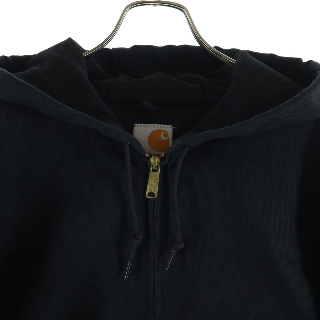 CARHARTT(カーハート) DUCK ACTIVE JACKET 2020年製 裏地メッシュ ダックアクティブジャケット フーディ ブラック J131-BLK