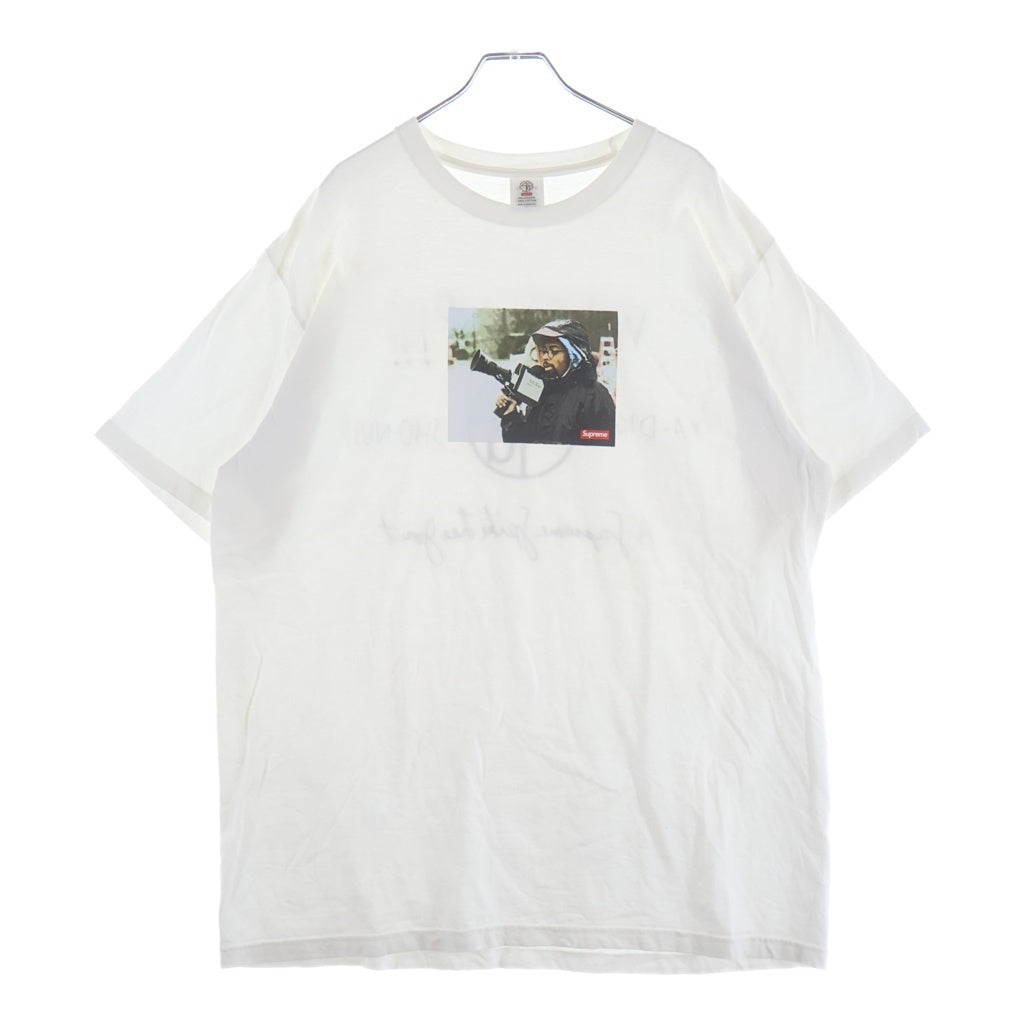 SUPREME(シュプリーム) 25SS 40 Acres Spike Tee 40エーカーズ スパイク フロントフォトプリント クルーネック 半袖Tシャツ カットソー ホワイト