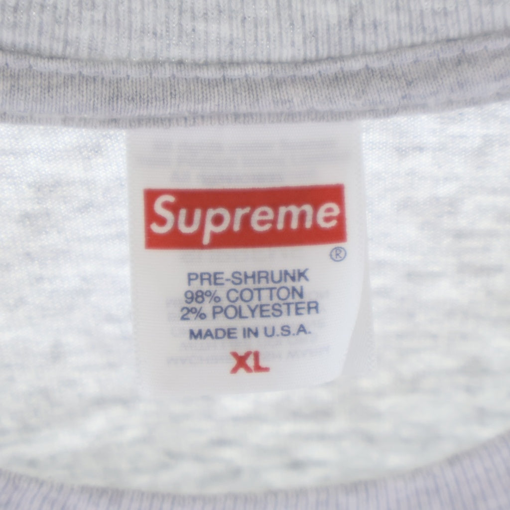SUPREME(シュプリーム) 24SS Maradona Tee マラドーナ フォトプリント クルーネック 半袖Tシャツ カットソー グレー