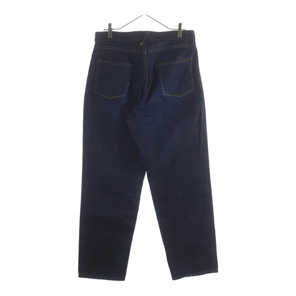 BEDWIN & THE HEARTBREAKERS(ベドウィンアンドザハートブレーカーズ) MODEL 10L THUNDERS DENIM PANTS サンダーズ ボタンフライ ストレートデニムパンツ ジーンズ インディゴブラック
