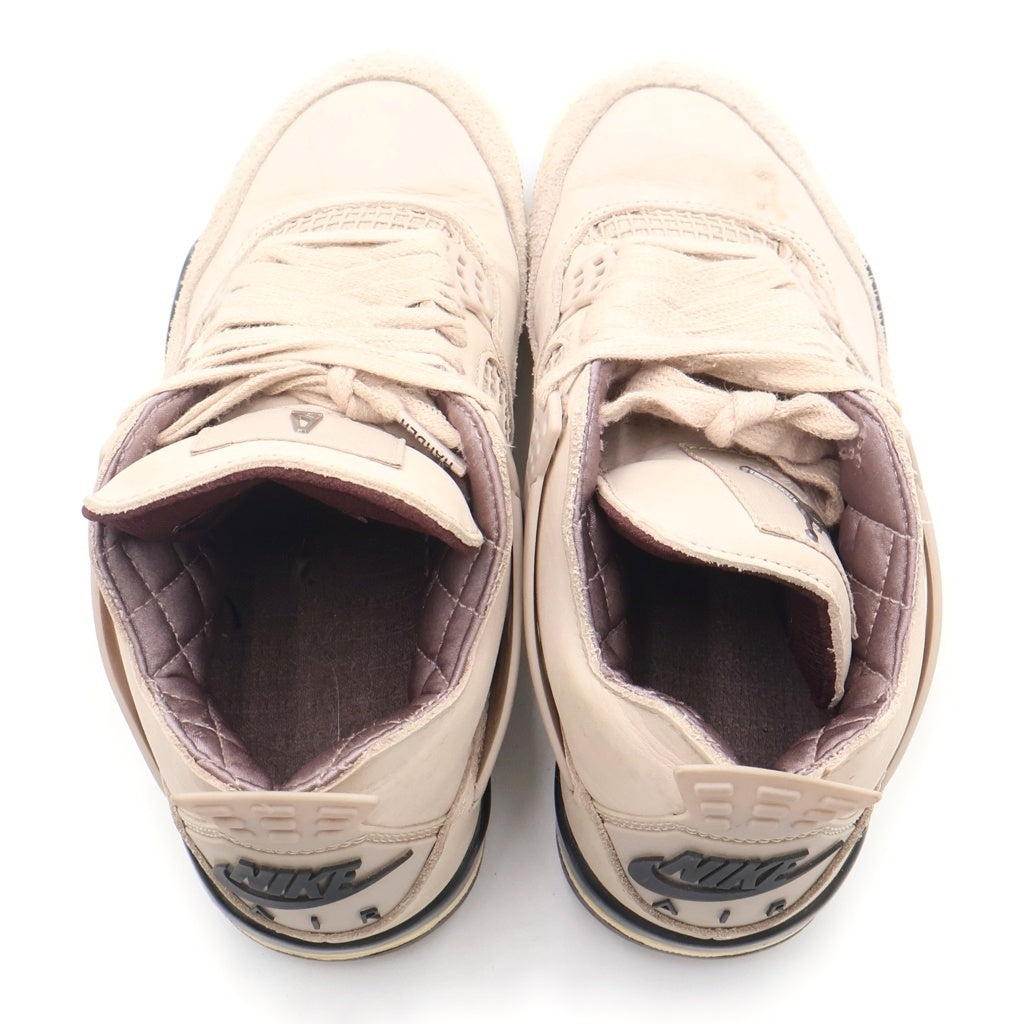 NIKE(ナイキ) ×A MA MANIERE WOMENS AIR JORDAN 4 RETRO OG SP ア マ マニエール ウィメンズ エアジョーダン4 レトロ ハイカットスニーカー ベージュ US6/23cm FZ4810-200 レディース