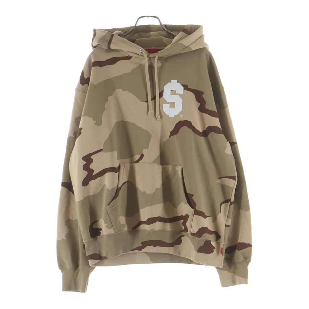 SUPREME(シュプリーム) 24SS $ Hooded Sweatshirt ドル ロゴ刺繍 プルオーバーパーカー フーディー カーキ
