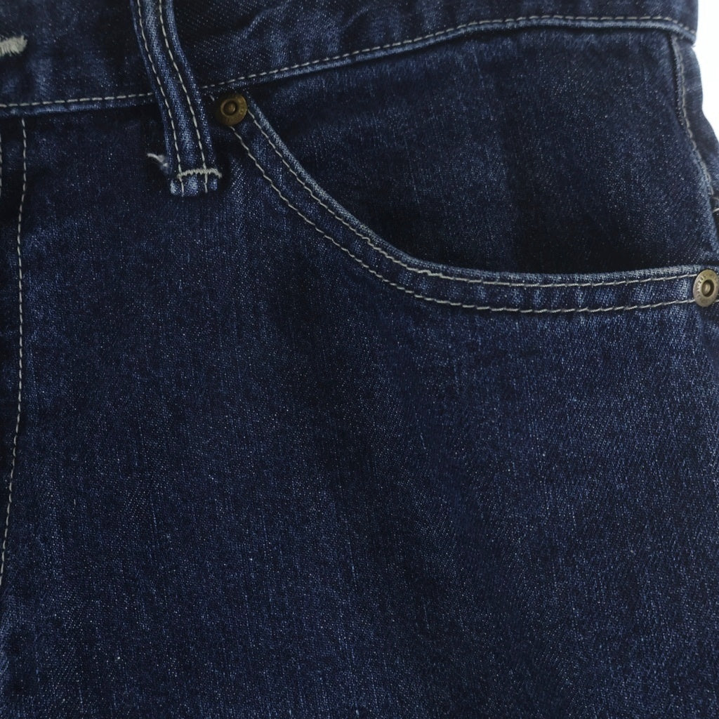 WTAPS(ダブルタップス) 19SS BAGGY WASHED TROUSERS DENIM バギーウォッシュドトラウザーズデニムパンツ インディゴ 191TQDT-PTM01