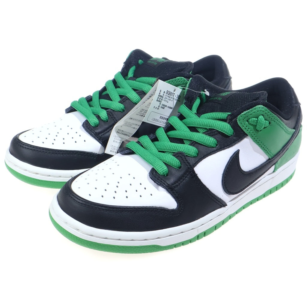 NIKE(ナイキ) DUNK LOW PRO BLACK AND CLASSIC GREEN ダンク ブラックアンドクラシックグリーン ローカットスニーカー ホワイト/グリーン US8/26cm BQ6817-302