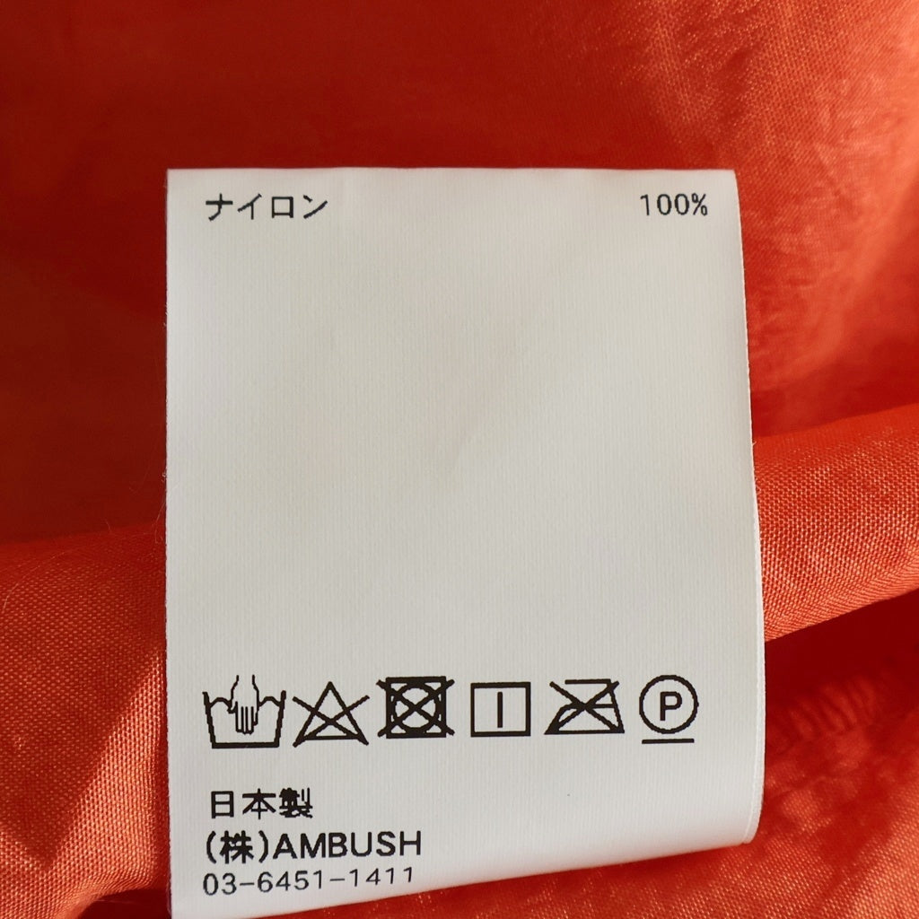 AMBUSH(アンブッシュ) ナイロン 切替 ハーフジップ ジャケット ブルゾン マルチ 12111535