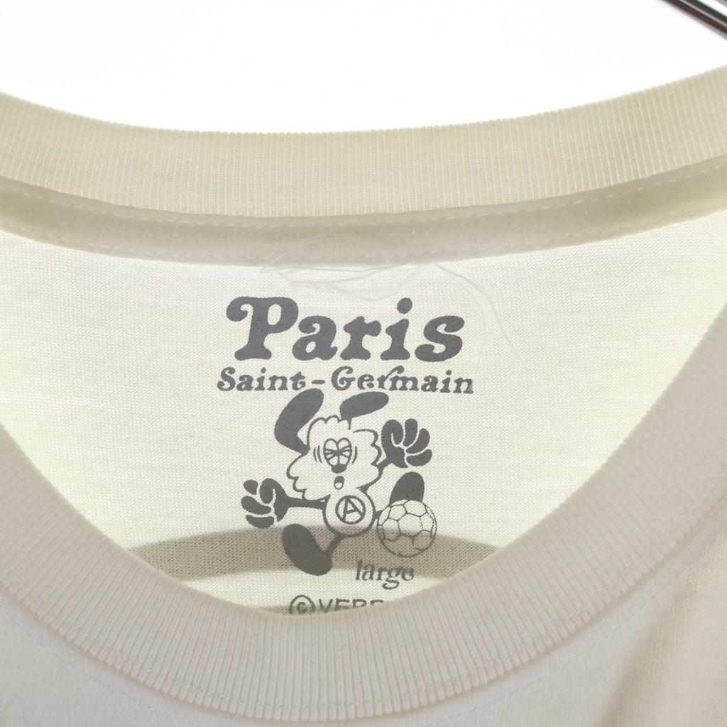 VERDY(ベルディ) ×PARIS SAINT GERMAIN 2023 PSG JAPAN TOUR TEE パリサンジェルマン 2023 ジャパンツアー 両面プリント 半袖Tシャツ カットソー ホワイト