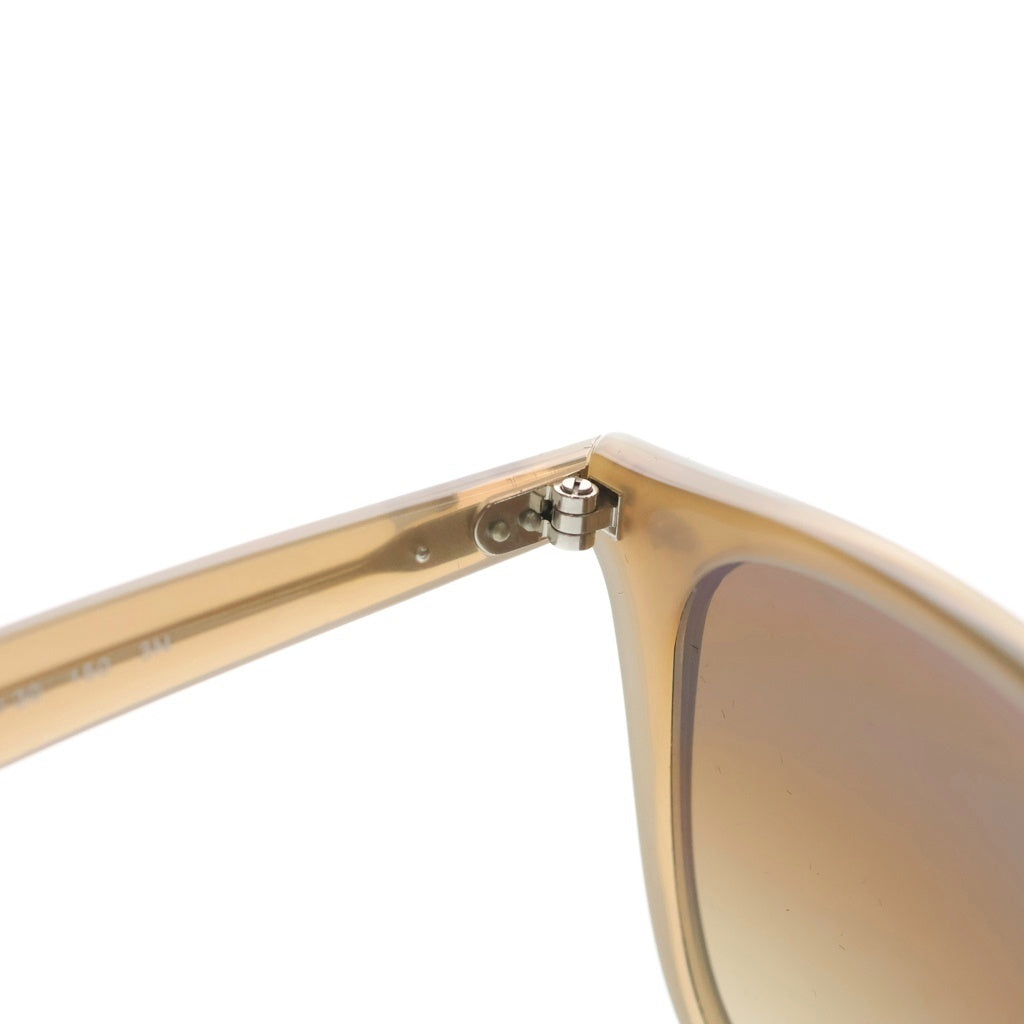 Ray Ban(レイバン) フレームロゴ ウェリントンクリアサングラス アイウェア 眼鏡 ブラウン RB4258F