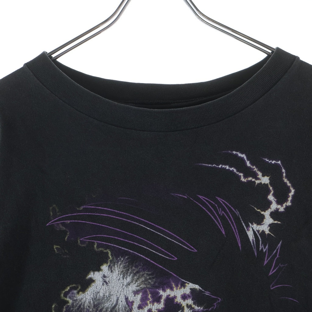 HARLEY DAVIDSON(ハーレーダビッドソン) 00s Eagle Lightning L/S Tee イーグル ライトニング クルーネック 長袖Tシャツ ブラック