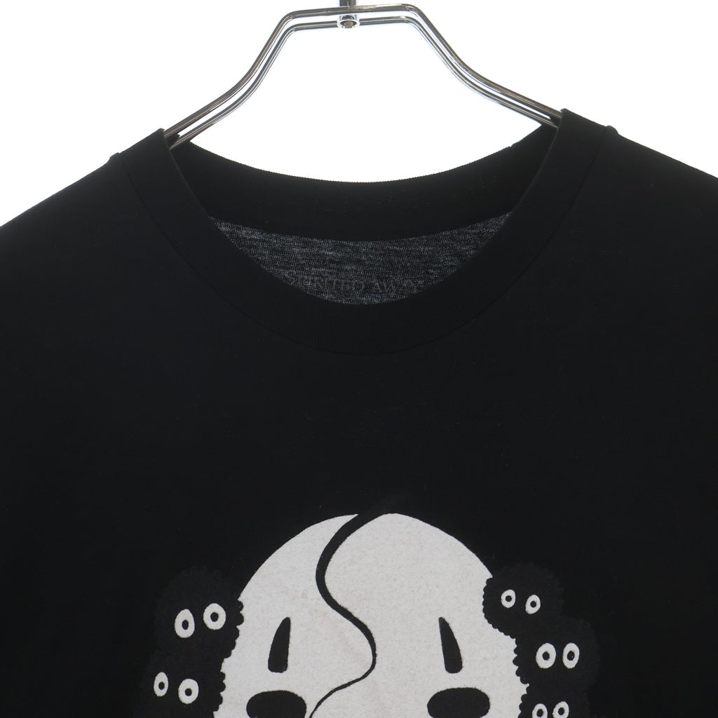 VINTAGE(ヴィンテージ) 00s Studio Ghibli Spirited Away スタジオジブリ 千と千尋の神隠し フロントプリント 半袖Tシャツ カットソー ブラック