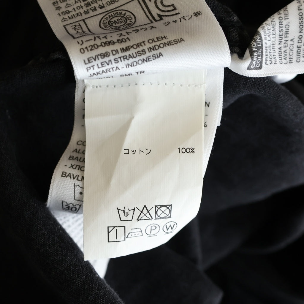 VETEMENTS(ヴェトモン) 19SS × Levi's マルチモチーフ エンブロイダリー ウエスタン長袖シャツ ブラック USS196010