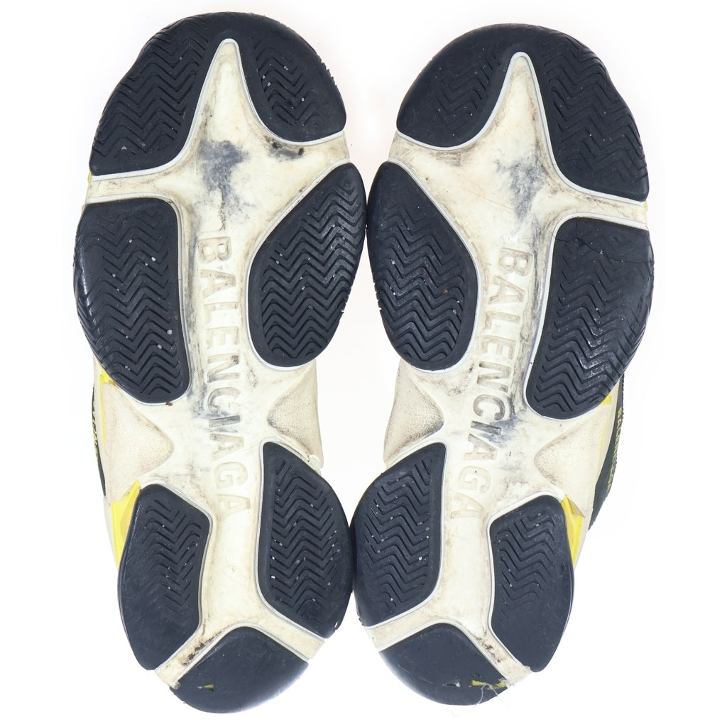 BALENCIAGA(バレンシアガ) TRIPLE S トリプルエス ローカットスニーカー ダッドスニーカー ブラック/イエロー 534162