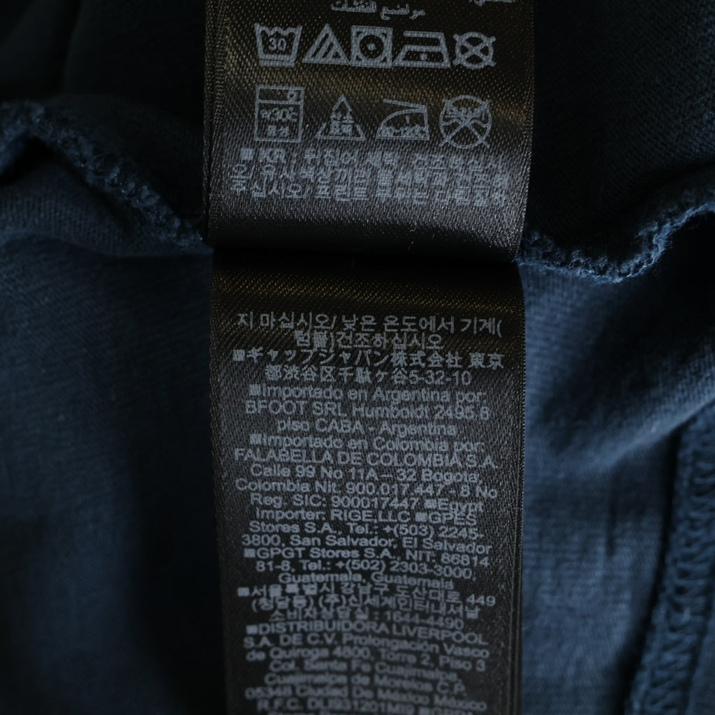 Yeezy Gap Engineered by Balenciaga(イージー ギャップ エンジニアードバイ バレンシアガ) Dove Longsleeve Tee ドーヴ 両面プリント 長袖Tシャツ カットソー ネイビー