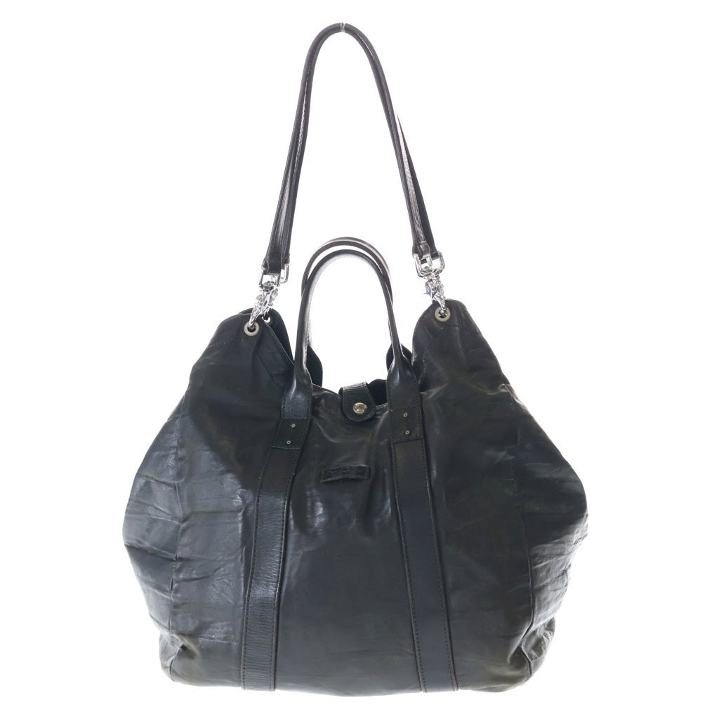 Daniel&Bob(ダニエルアンドボブ) CULODORO TOTE BAG レザー 2WAYハンドバッグ ショルダーバッグ ブラック