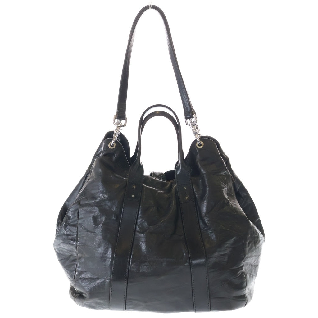 Daniel&Bob(ダニエルアンドボブ) CULODORO TOTE BAG レザー 2WAYハンドバッグ ショルダーバッグ ブラック