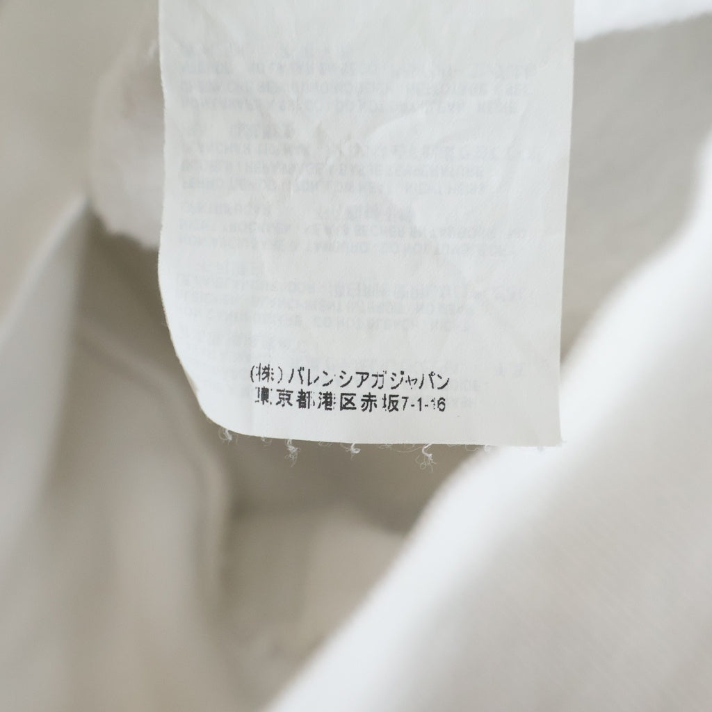 BALENCIAGA(バレンシアガ) 18AW WFP フロントロゴプリント プルオーバー パーカー フーディー ホワイト 541709 TCV34