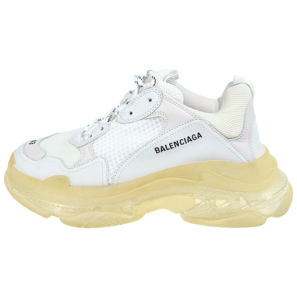 BALENCIAGA(バレンシアガ) TRIPLE S CLEAR SOLE TRAINER トリプルS クリアソール トレーナー ダッドスニーカー ホワイト 541624