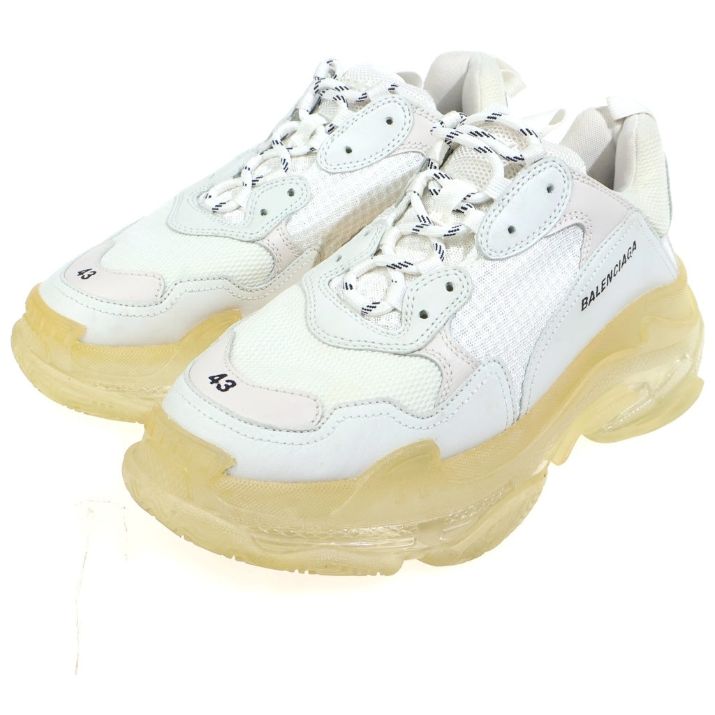 BALENCIAGA(バレンシアガ) TRIPLE S CLEAR SOLE TRAINER トリプルS クリアソール トレーナー ダッドスニーカー ホワイト 541624