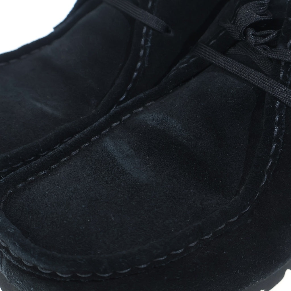 Clarks(クラークス) Wallabee Boots GORE-TEX ヴィブラムソール スエードレザー ワラビーブーツ ブラック