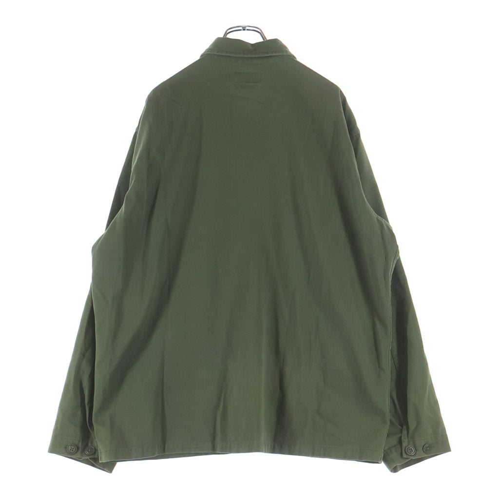 POLO RALPH LAUREN(ポロラルフローレン) 26SS Classic Fit Twill Utility Overshirt クラシックフィット ツイル ユーティリティ オーバーシャツ カーキ