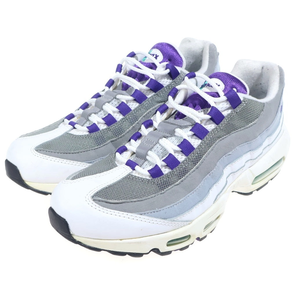 NIKE(ナイキ) AIR MAX 95 エアマックス95 Court Purple コートパープル ローカットスニーカー ホワイト/パープル US11.5/28.5cm 307960-109