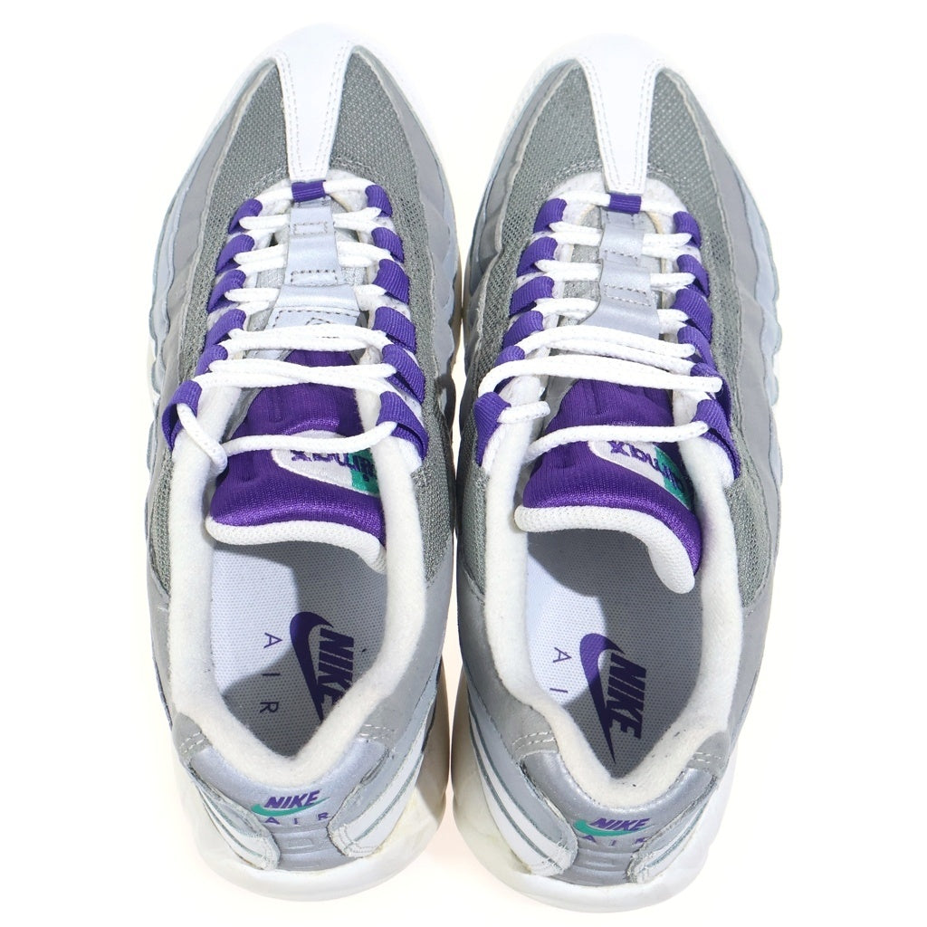 NIKE(ナイキ) AIR MAX 95 エアマックス95 Court Purple コートパープル ローカットスニーカー ホワイト/パープル US11.5/28.5cm 307960-109