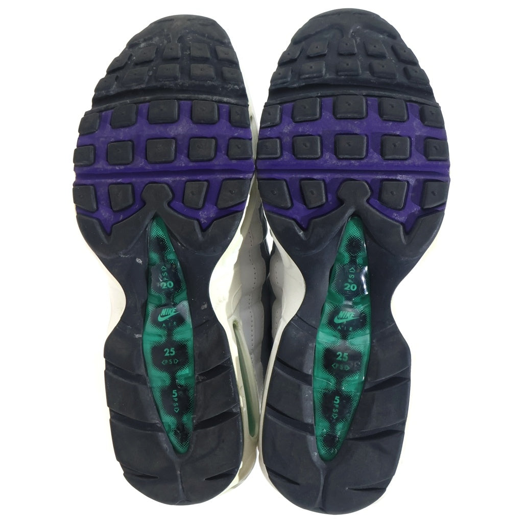 NIKE(ナイキ) AIR MAX 95 エアマックス95 Court Purple コートパープル ローカットスニーカー ホワイト/パープル US11.5/28.5cm 307960-109