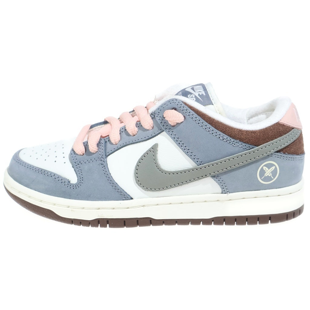 NIKE(ナイキ) ×YUTO HORIGOME DUNK LOW PRO QS 堀米雄斗 ダンク プロ クイックストライク ローカットスニーカー ホワイト/グレー US4/23cm FQ1180-001 レディース