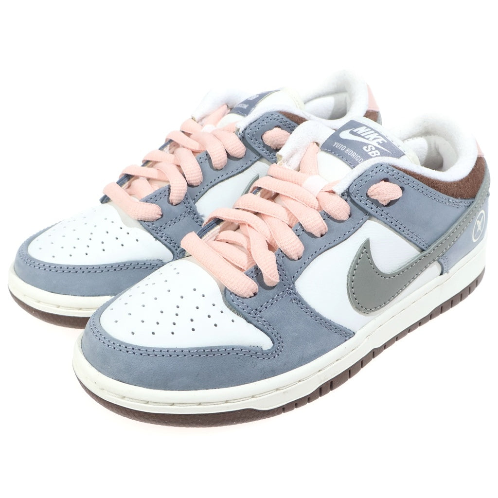 NIKE(ナイキ) ×YUTO HORIGOME DUNK LOW PRO QS 堀米雄斗 ダンク プロ クイックストライク ローカットスニーカー ホワイト/グレー US4/23cm FQ1180-001 レディース